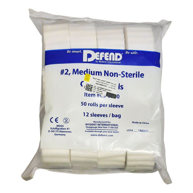 رول پنبه دندانپزشکی اطفال دیفند DEFEND